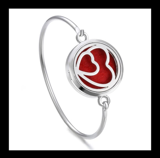Aromatherapy Bangle Stainless Steel