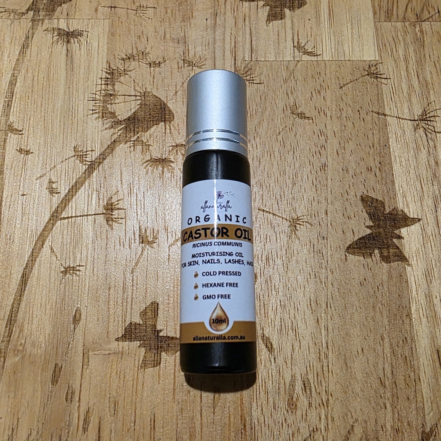 Organic Cold Pressed Castor Oil Roller