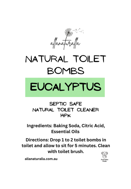 Toilet Cleaning Bombs - Eucalyptus