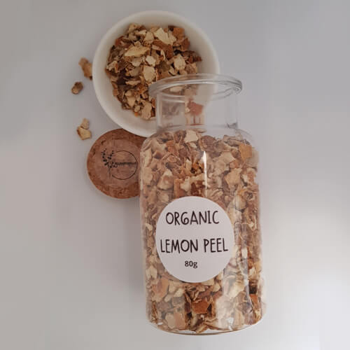 Organic Lemon Peel (80g)