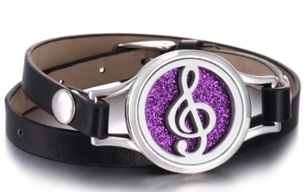 Aromatherapy Leather Banded Bracelet