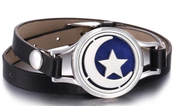 Aromatherapy Leather Banded Bracelet