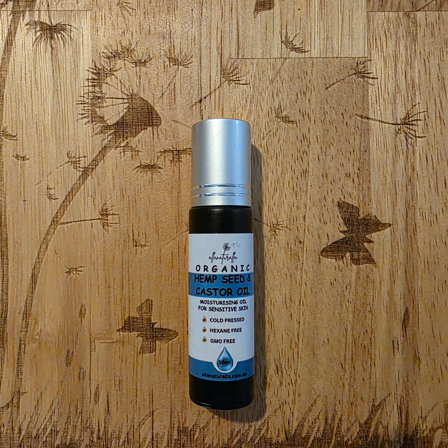 Organic Hemp Seed Oil & Castor Oil  Roller