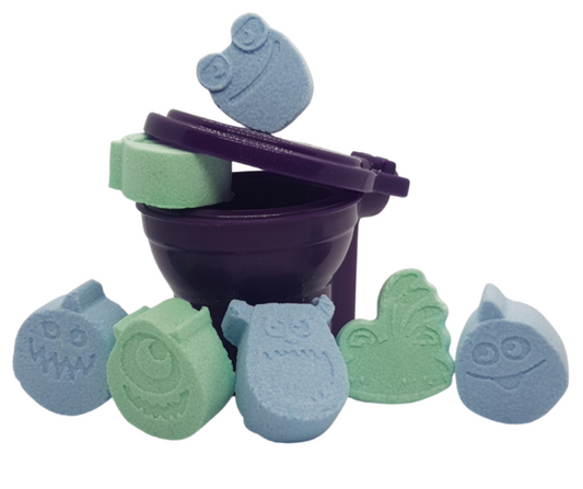 Monster Stomper Toilet Fizz Bombs Pkt 20