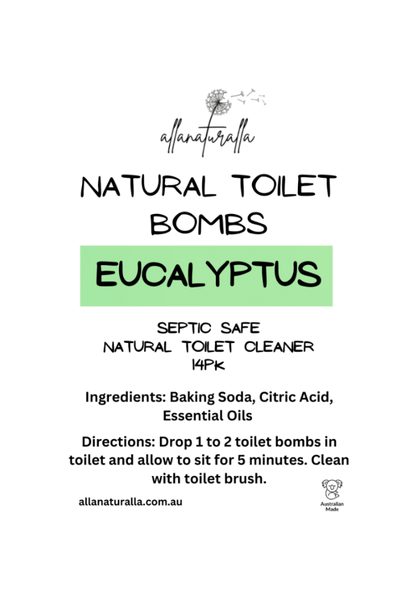 Toilet Cleaning Bombs - Eucalyptus